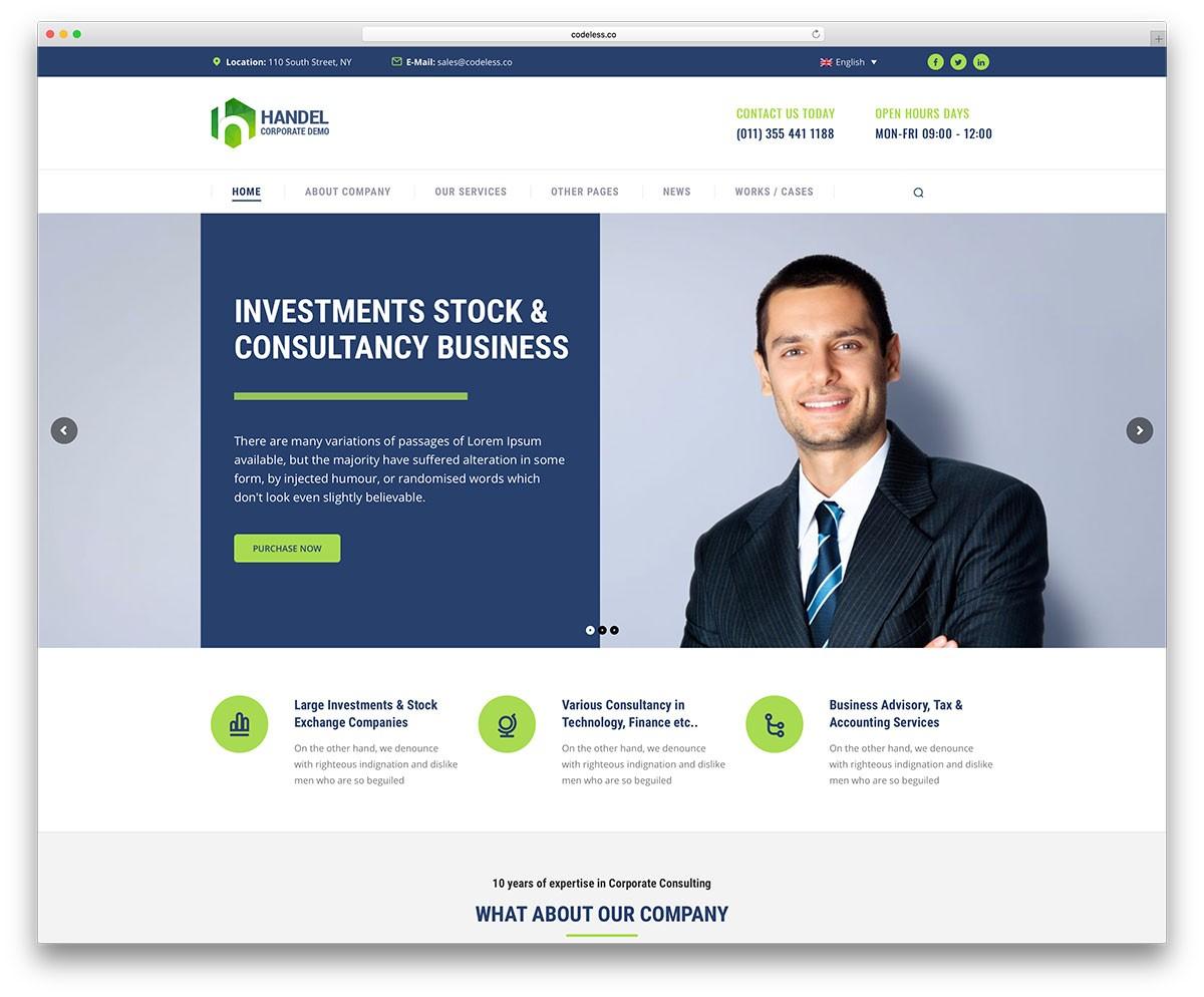 norvas_handel website development